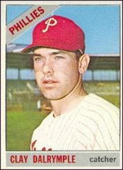 1966 Topps Baseball Cards      202     Clay Dalrymple